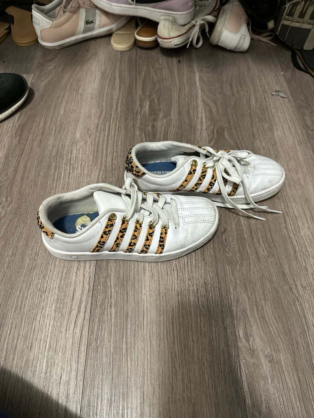 K Swiss classic white and Camouflage